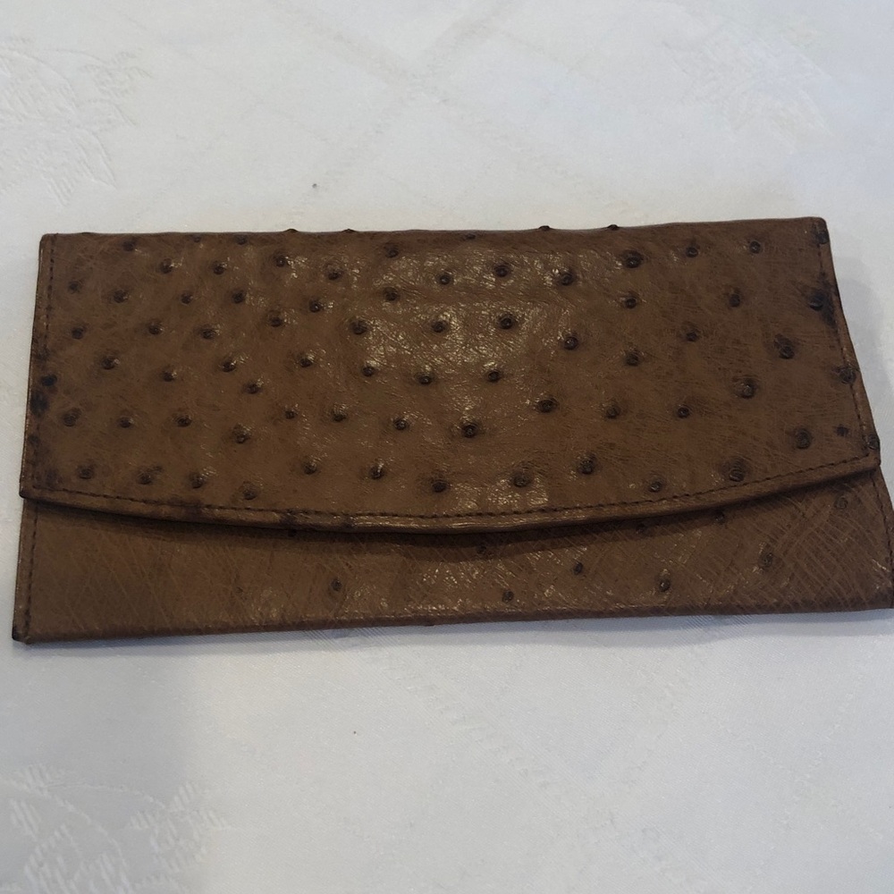 Genuine ostrich wallet